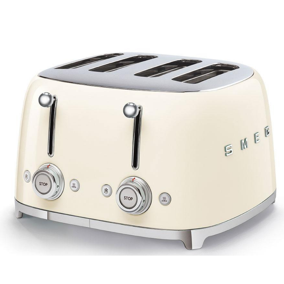 Tostadora Smeg estilo años 50 para 4 rebanadas - TSF03